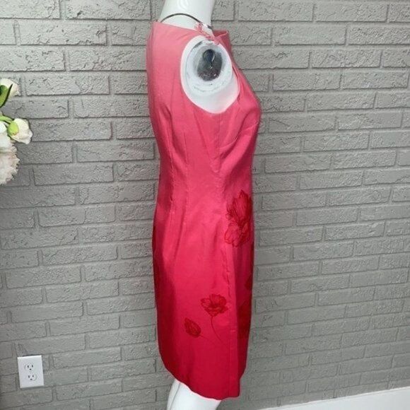 Liz Claiborne Floral Ombré Dress Size 8P - Picture 7 of 13